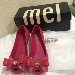 NEW Mini Melissa bow shoes 13